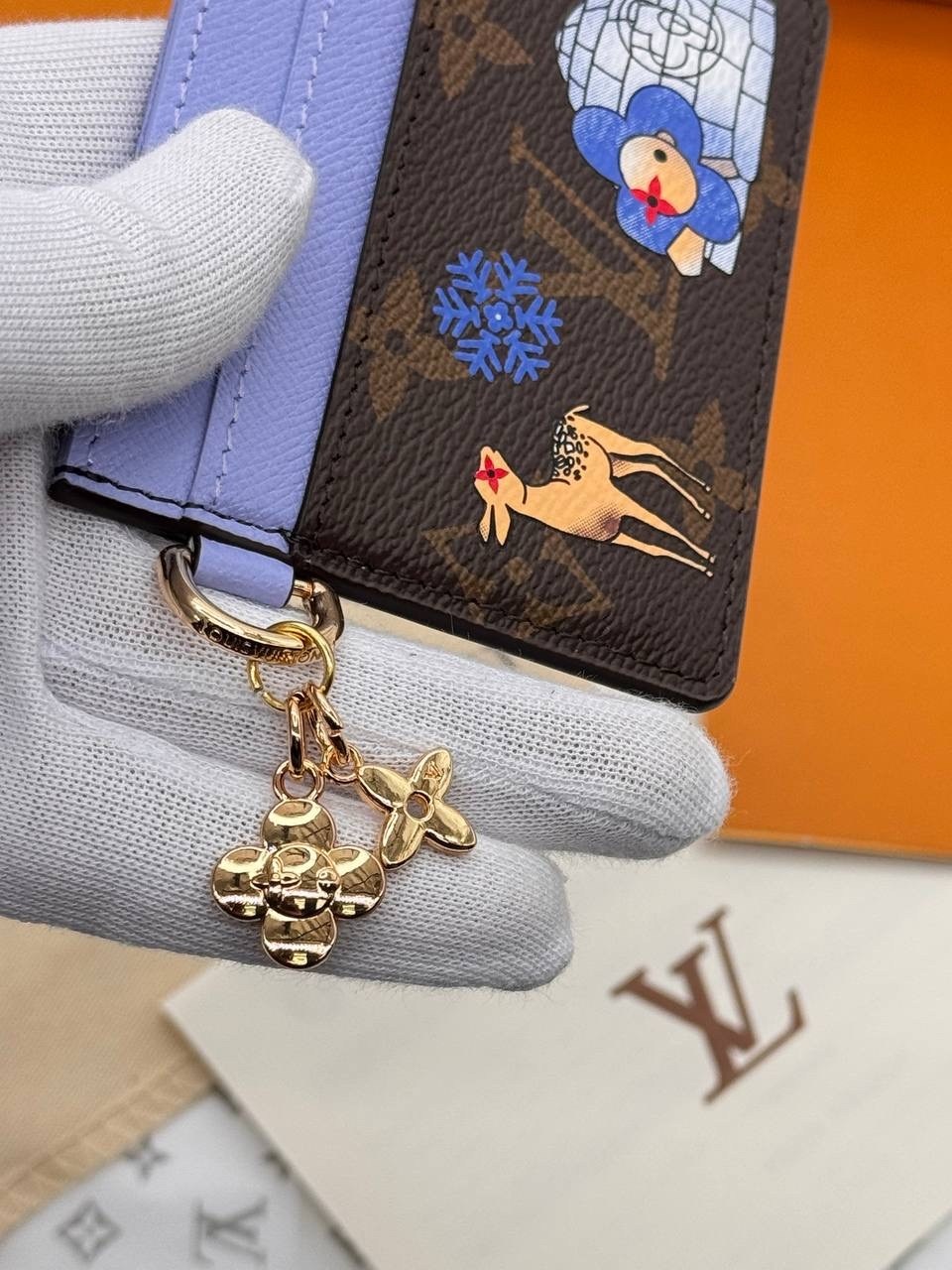 louis vuitton картхолдер,louis vuitton кошелек,визитница картхолдер louis vuitton,брелок для сумки,женские кошельки