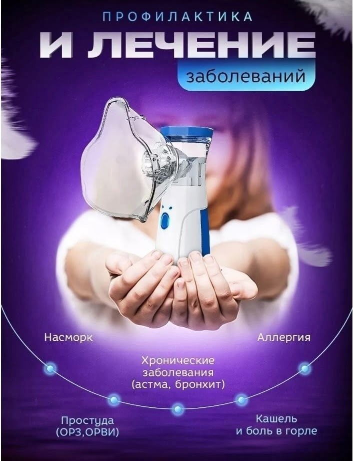 ингалятор небулайзер для детей взрослых,ингалятор mesh небулайзер для детей и взрослых,ингалятор небулайзер портативный с тремя насадками бесшумный ультразвуковой для детей и взрослых,портативный инга