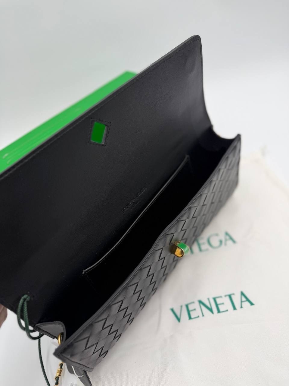 женский кожаный клатч bottega veneta andiamo черный,женская сумка bottega veneta,клатч bottega veneta,bottega veneta сумка,клатч bottega veneta andiamo