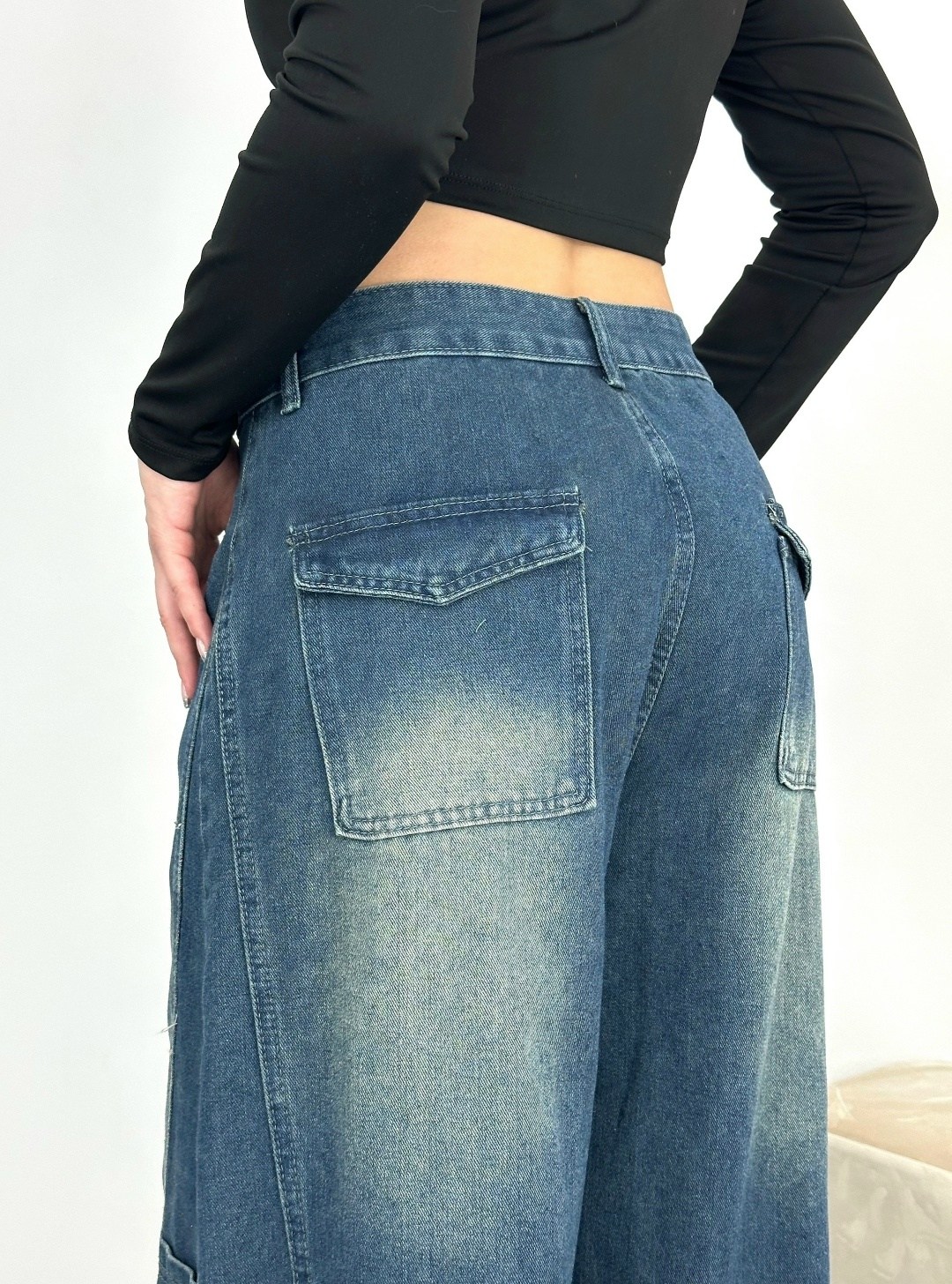 широкие джинсы,джинсы широкие с карманами карго befree,женские джинсы широкие,джинсы карго,джинсы женские