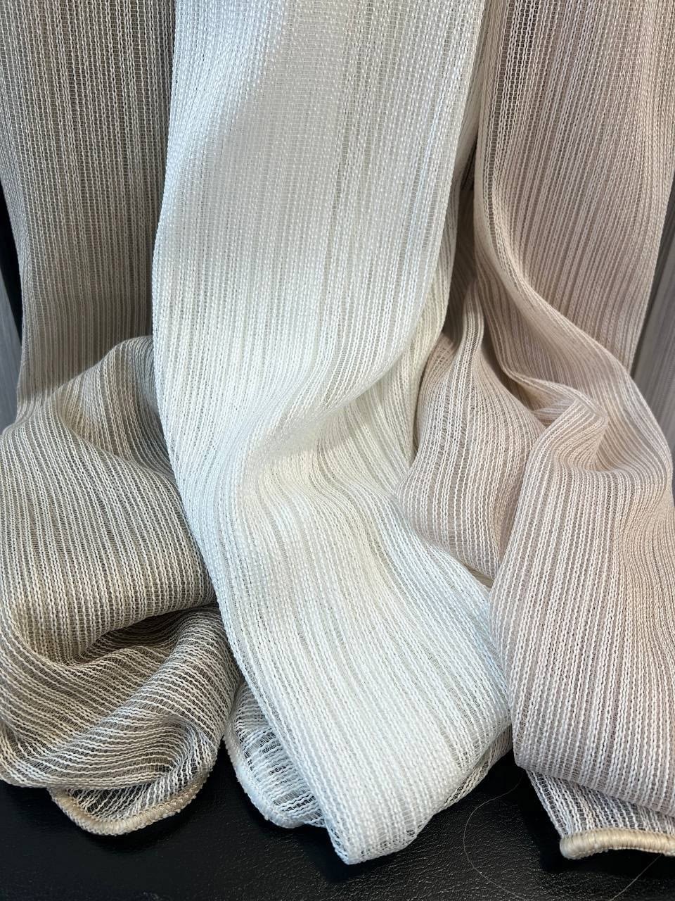 шторы,комплект штор,тюль в вертикальную полоску,тюль однотонный классика,тюль белые полоски