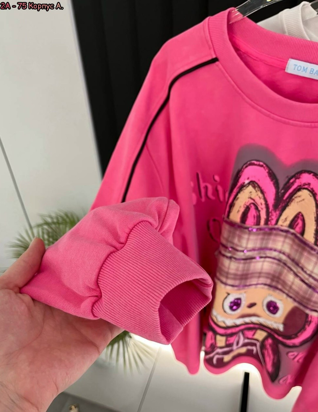 кофта женская,свитшот женский,свитшот и толстовка,свитшот толстовка оверсайз микки маус со стразами,кофта хб