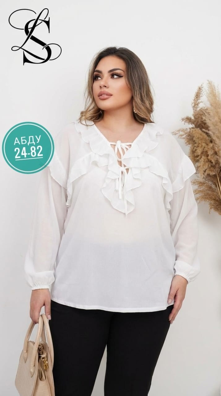 блуза шифоновая,шифоновая блузка,блузка с оборками,повседневная блуза,блуза