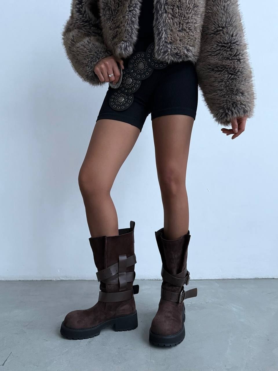 ,женские сапоги,коричневые сапоги,короткие сапоги,модные женские сапоги
