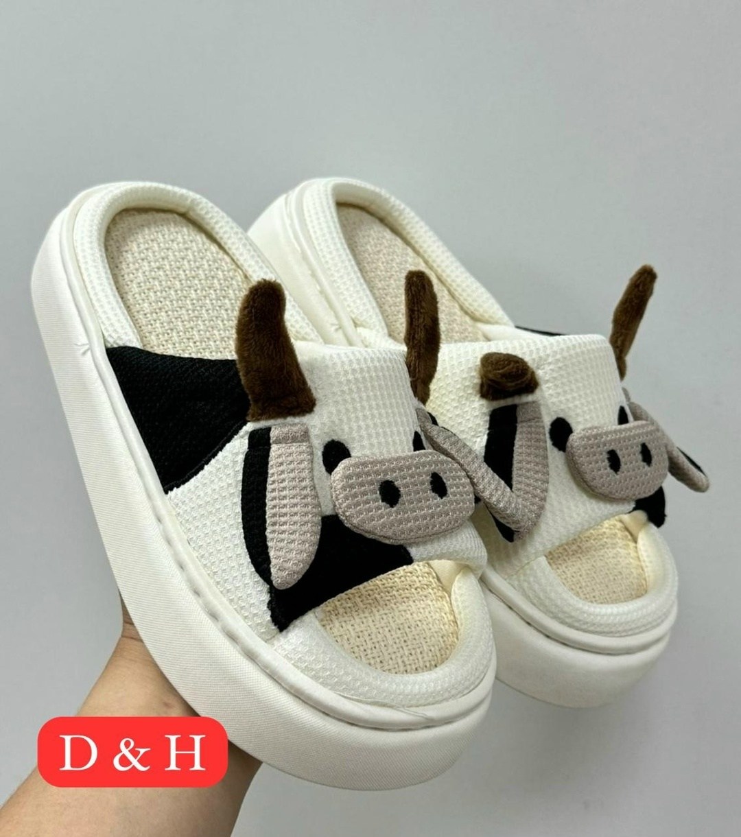 домашние тапочки,тапочки модные,тапочки домашние женские,милые тапочки,тапочки корова