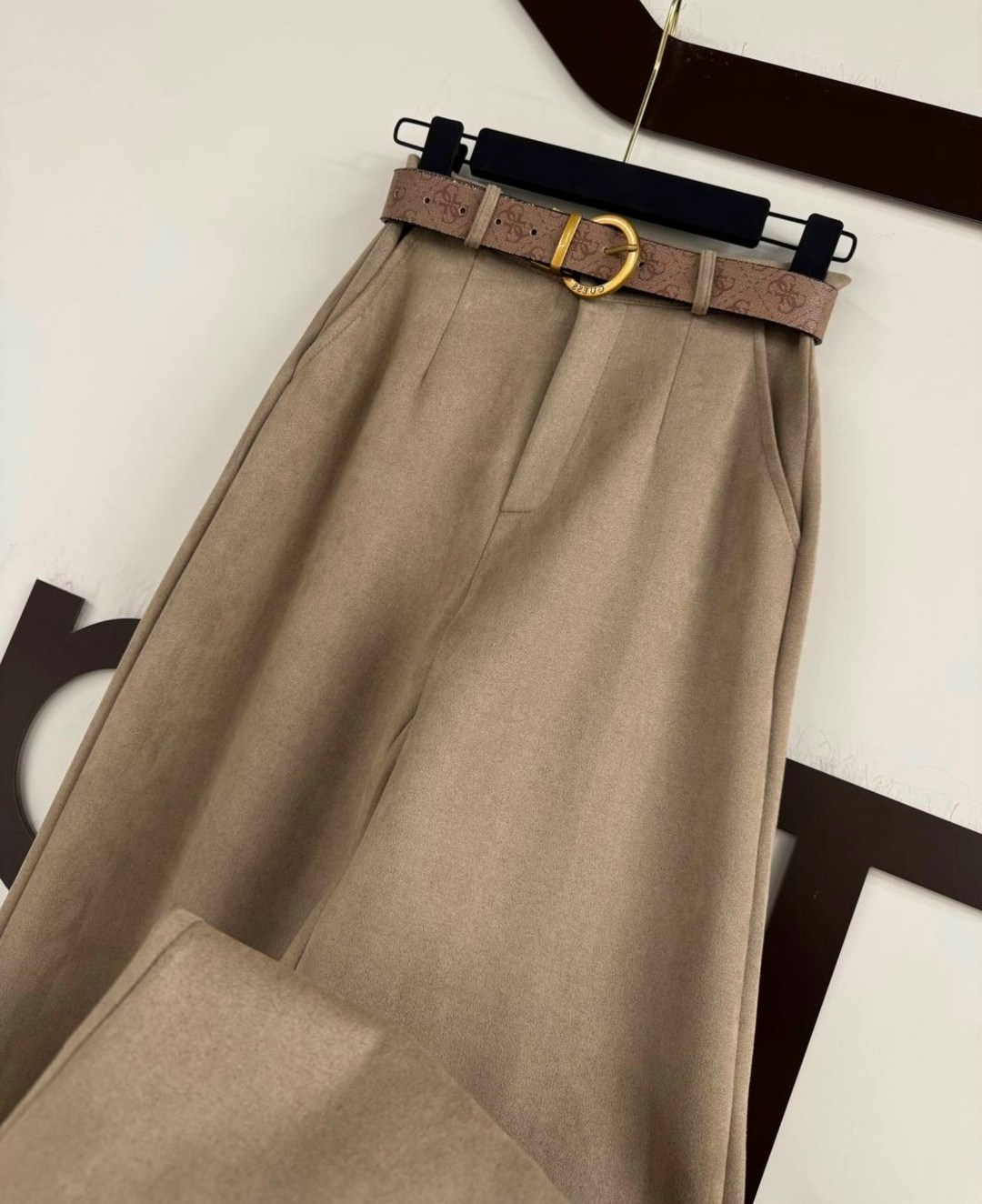 женские брюки палаццо из премиальной искусственной замши zone16,широкие брюки,вельветовые брюки широкие с высокой талией,брюки женские широкие,брюки палаццо