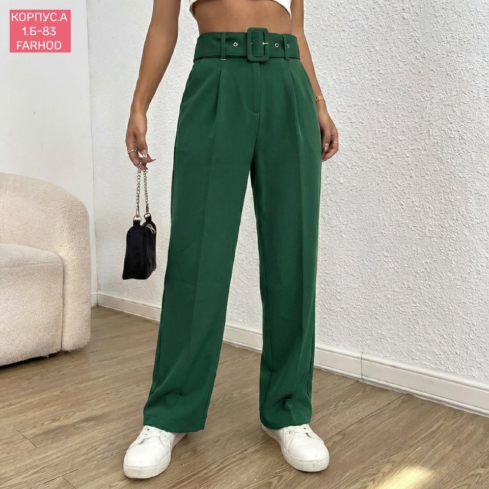 широкие брюки,женские широкие брюки,брюки с высокой талией,брюки зеленые,брюки женские зеленые