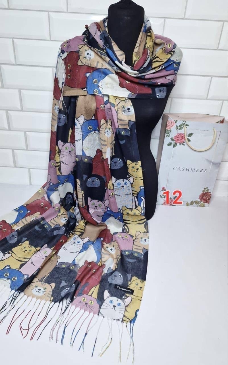 палантин женский шарф,платки шарфы палантины шали,палантин женский,платки шарф,палантин женский с рисунком 180*80 см арт 1389626