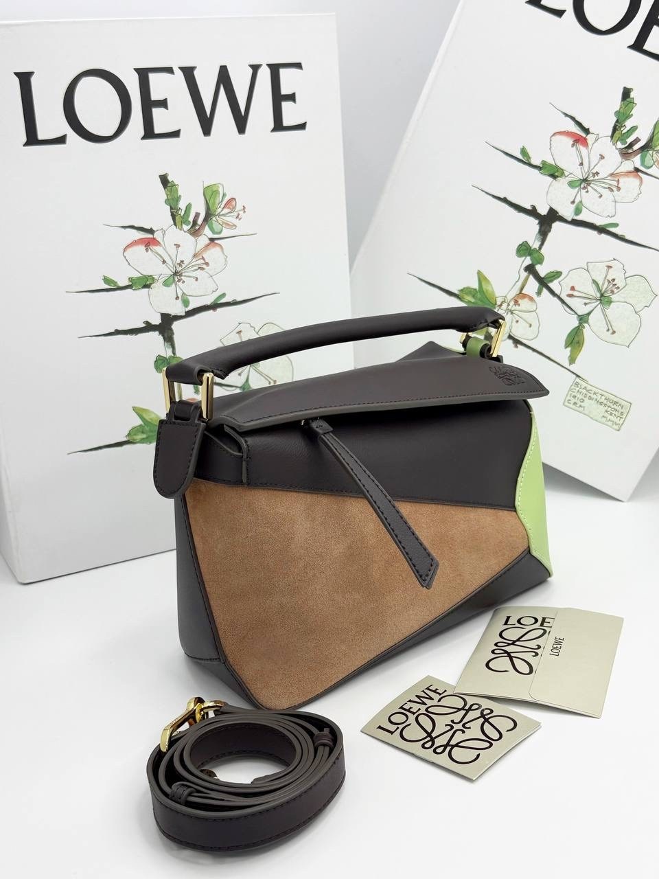 сумка loewe puzzle,сумка loewe,женская сумка loewe,loewe сумка на плечо,сумка