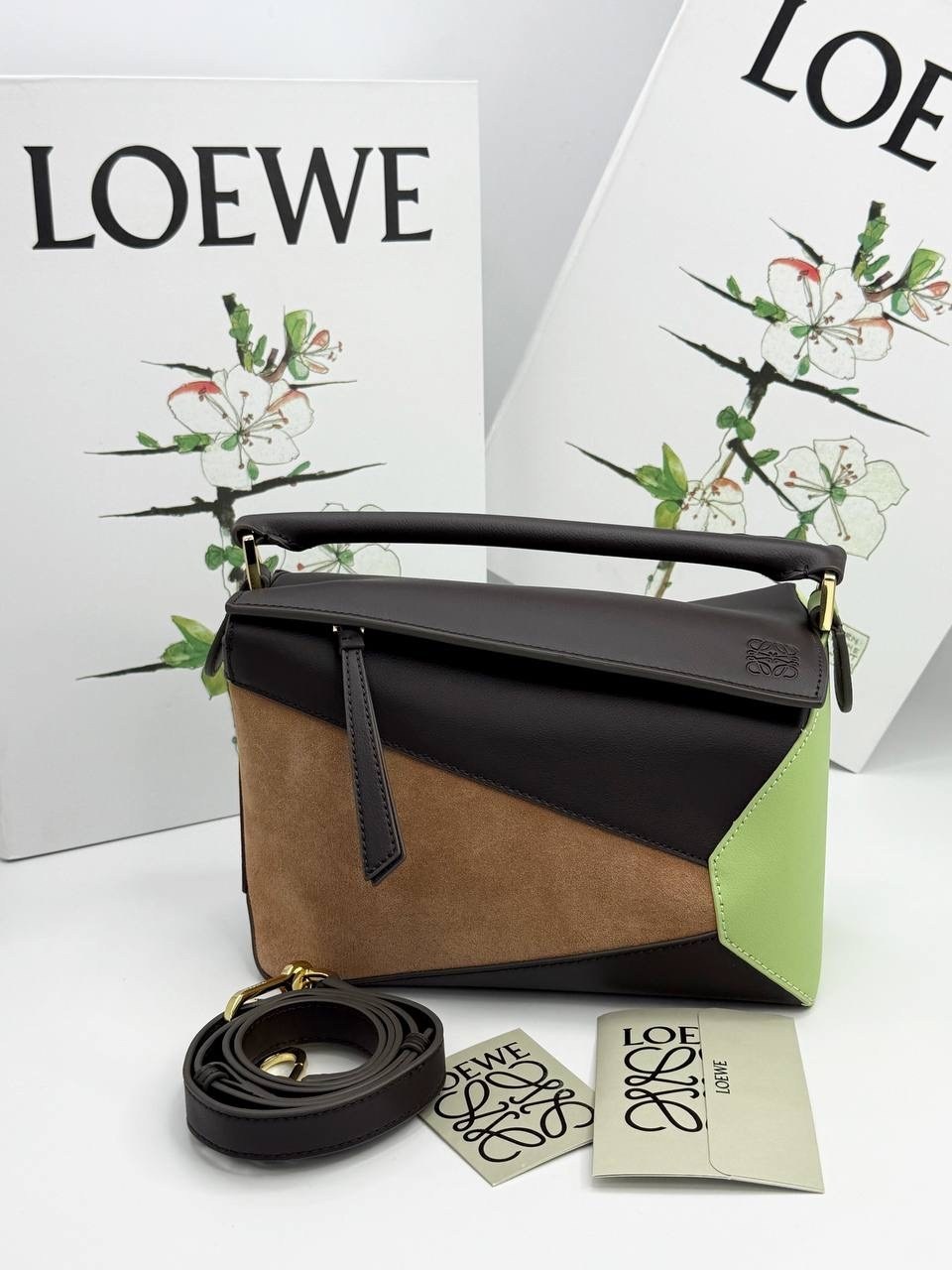 сумка loewe puzzle,сумка loewe,женская сумка loewe,loewe сумка на плечо,сумка