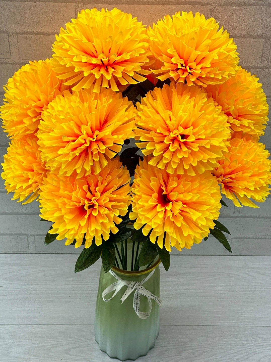 хризантемы искусственные,хризантемы букет,цветы искусственные хризантемы,астра балун микс,астра хризантелла