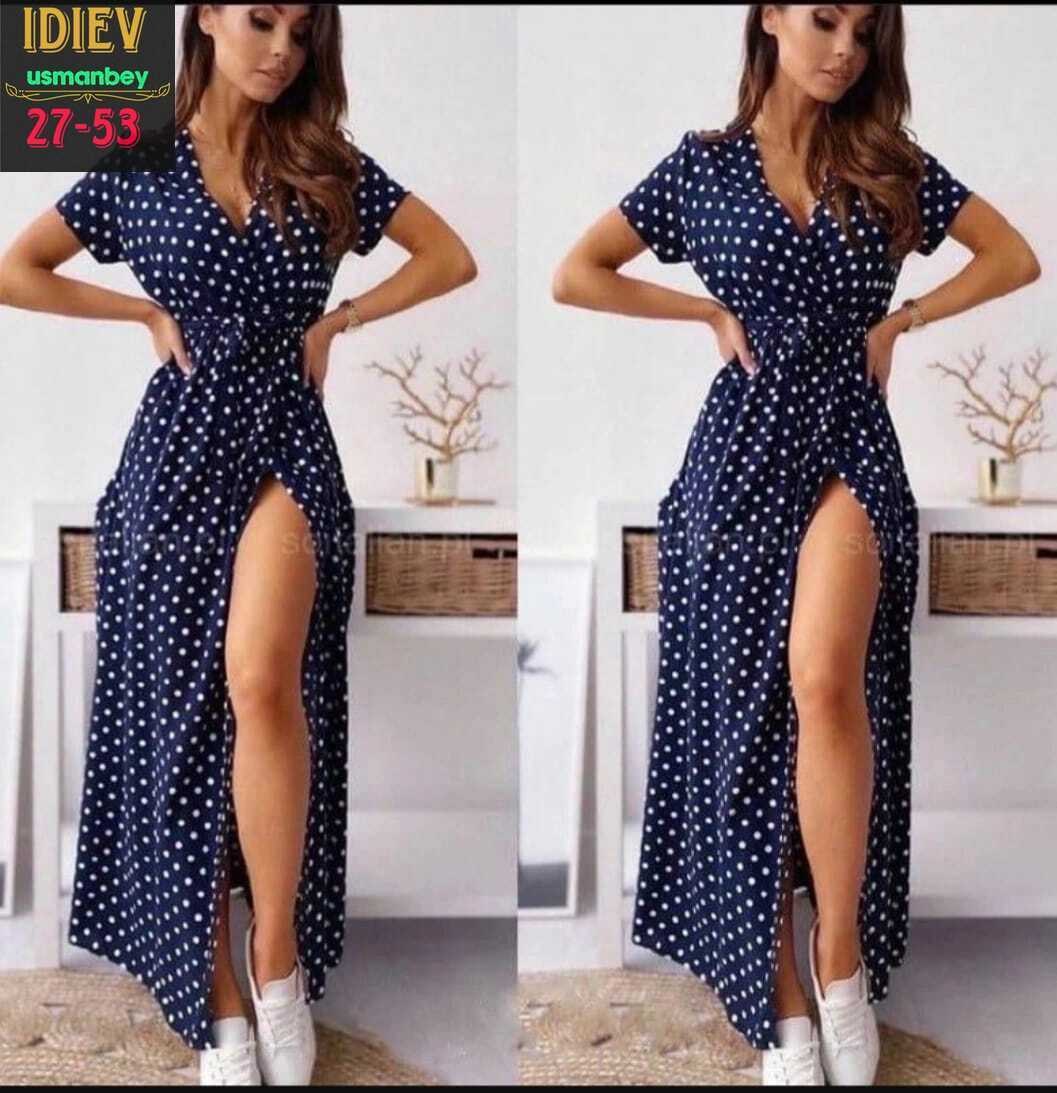 платье в горошек,платье-туника,платье в горох длинное,женское платье,женское платье в горошек