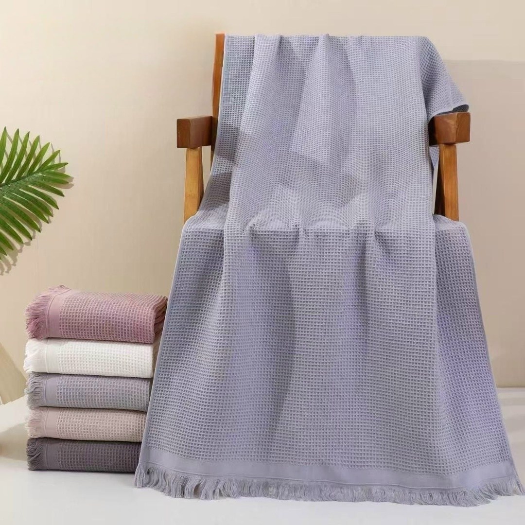 полотенце вафельное "бохо",полотенца,полотенца для ванной,полотенца кухонное,хлопковое полотенце