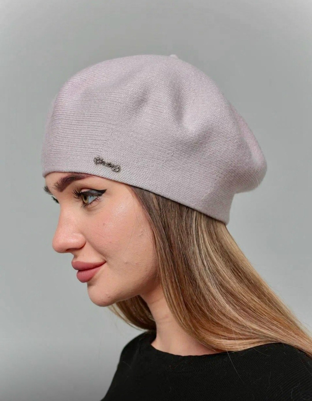 берет,берет классический,женский берет,берет вязаный,берет женский вязаный