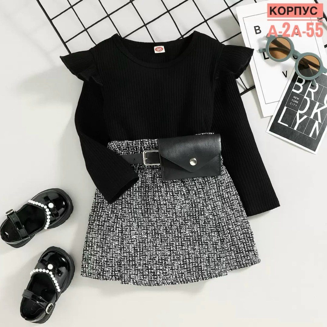 комплект одежды для девочек,комплект одежды для маленьких девочек,костюм с юбкой для девочки,комплект детской одежды для девочки,костюм с юбкой детский