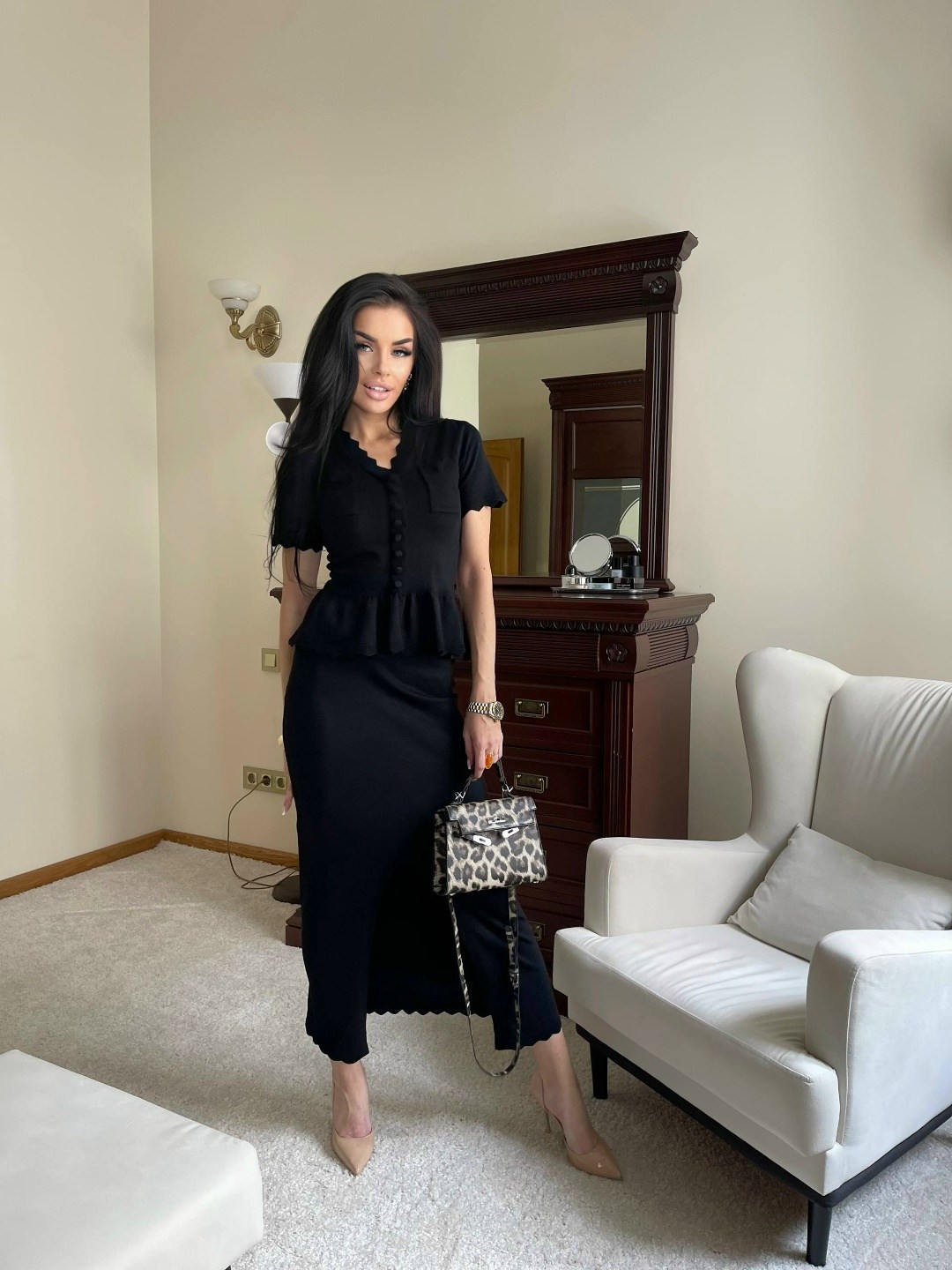 костюм с юбкой,костюм женский с юбкой,костюм трикотажный с юбкой,элегантные образы,женский костюм деловой