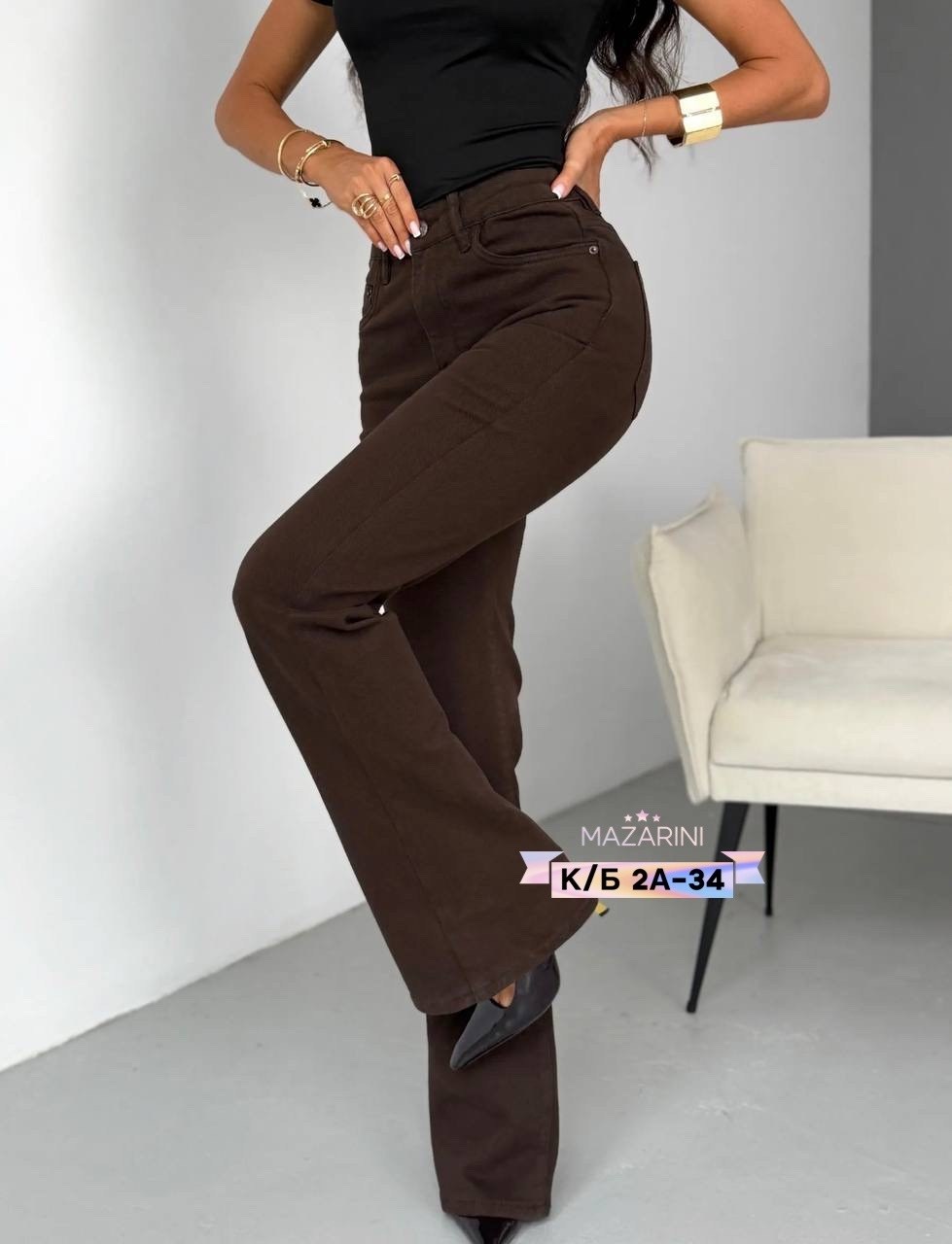 женские брюки - клеш,женские брюки,женские брюки - клеш темно-коричневые,брюки клеш,брюки женские от производителей оптом