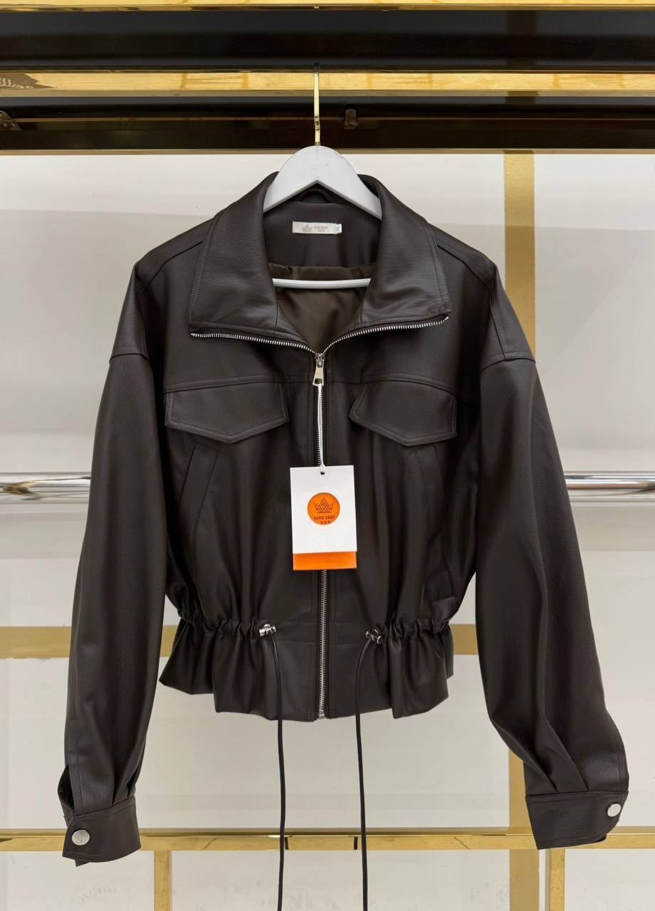 кожаная куртка,женская кожаная куртка,женская куртка из искусственной кожи,кожаная куртка miu miu,женская куртка