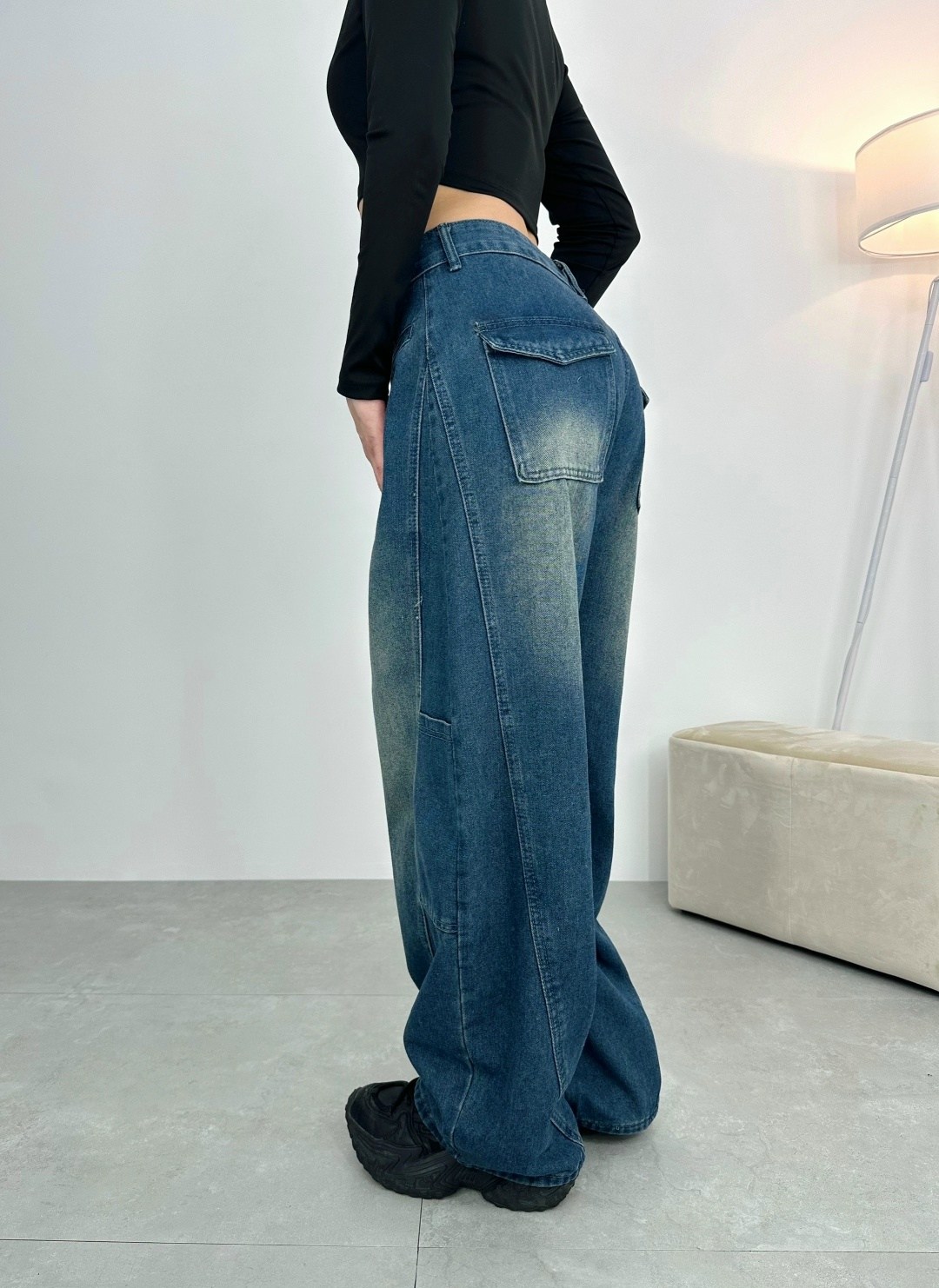 широкие джинсы,джинсы широкие с карманами карго befree,женские джинсы широкие,джинсы карго,джинсы женские