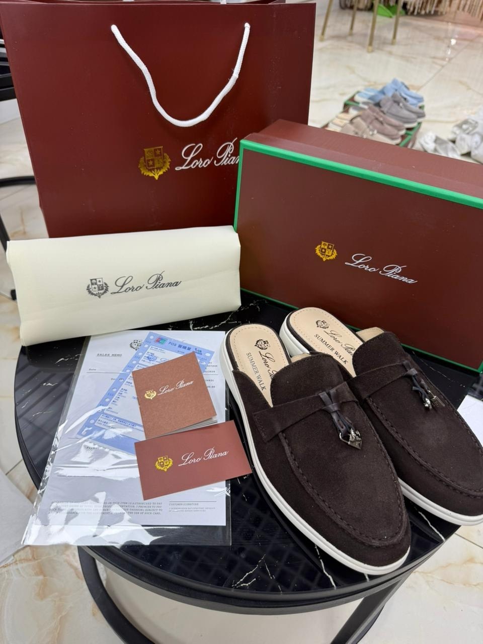 женские замшевые мюли loro piana бежевые,мюли loro piana,замшевые мюли,лоферы loro piana,