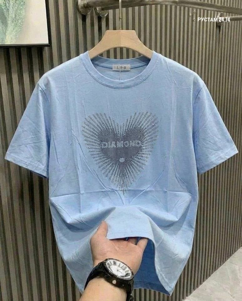 женская футболка,футболка,футболки женская оверсайз,футболка нарядная,футболка с сердечками