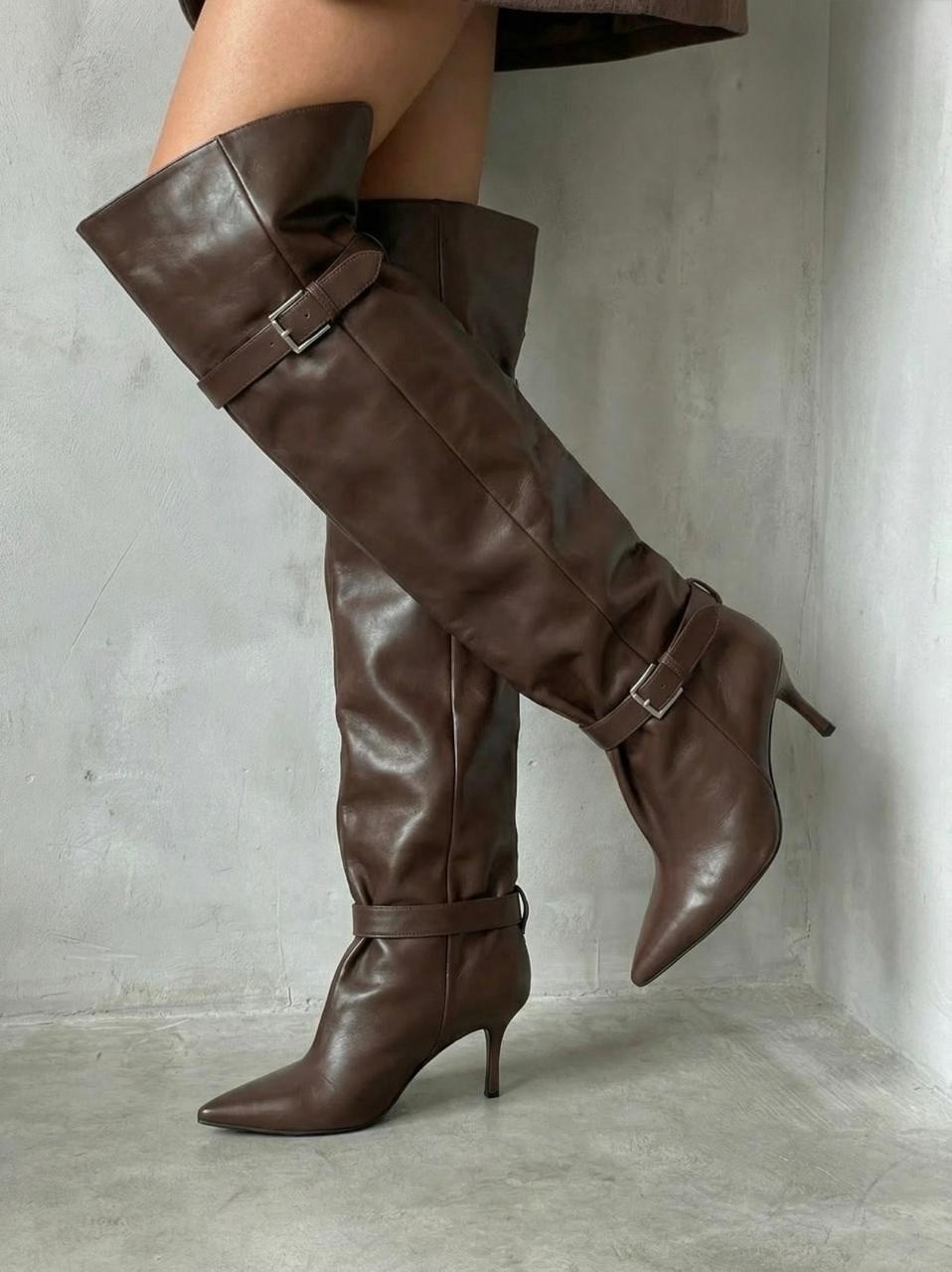 модные сапоги,кожаные сапоги,сапоги,кожаные сапоги на каблуке,высокие сапоги