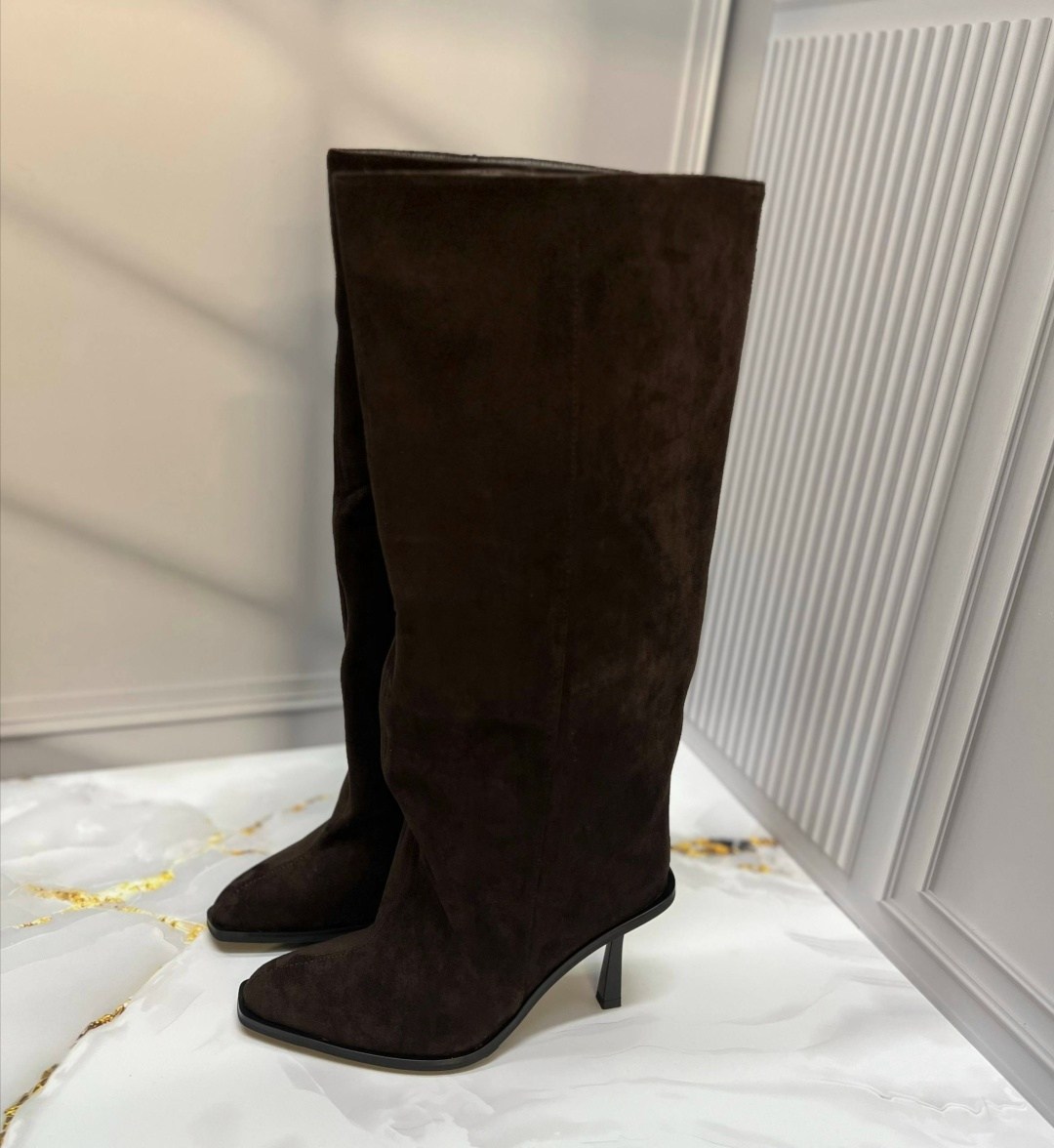 сапоги маскотт замшевые на каблуке,замшевые сапоги,демисезонные шоколадные коричневые сапоги высокие сапоги трубы ботфорты замшевые высокий каблук,сапоги,сапоги sylvia sam edelman черная замша