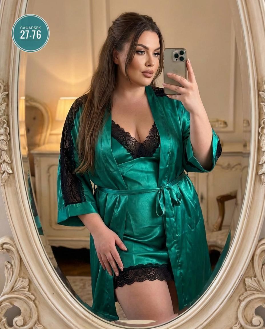 пеньюар женский,пеньюар женский больших размеров,пеньюар,комплект с пеньюаром,пеньюары для полных женщин