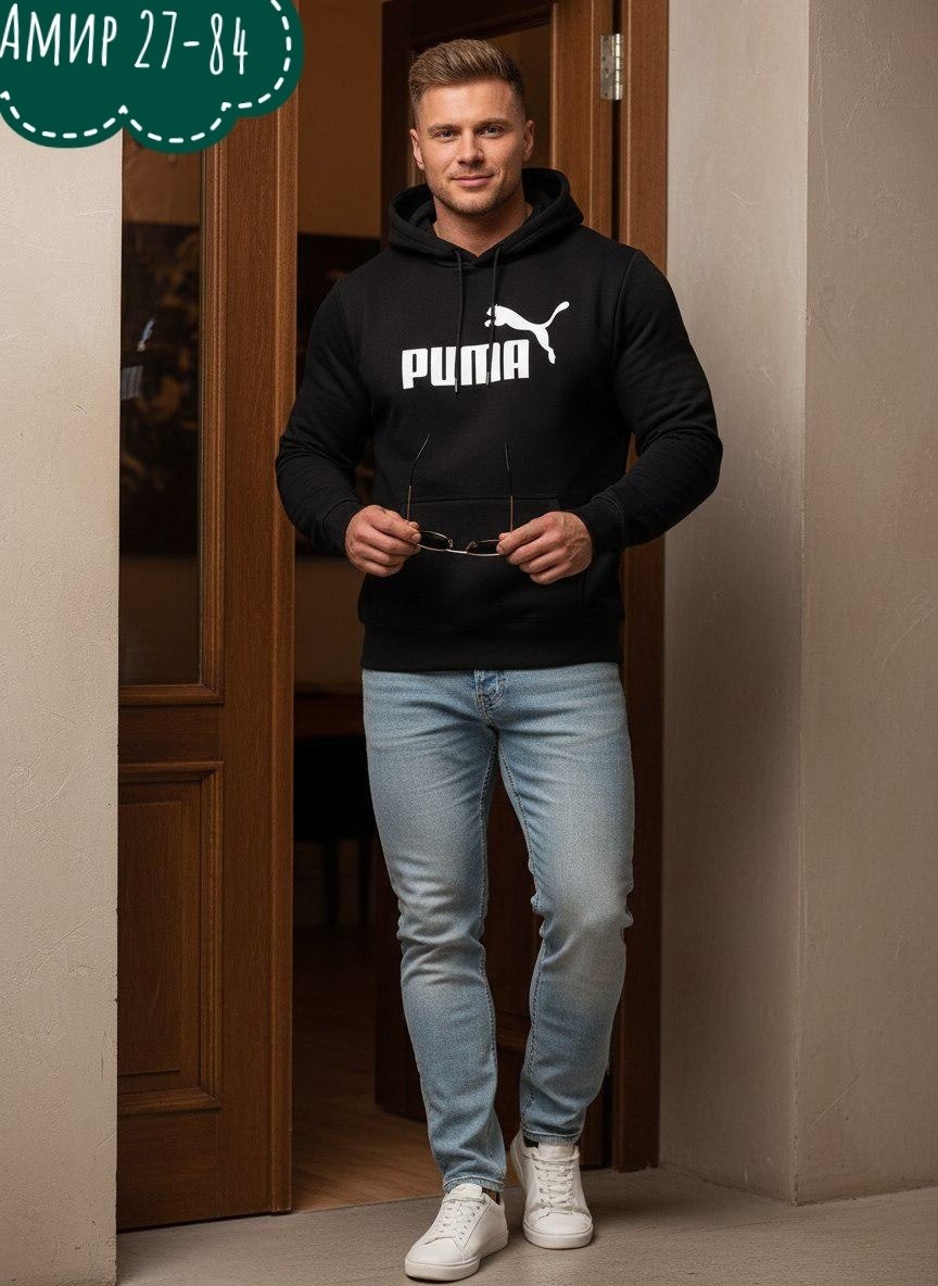 толстовка мужская puma,худи мужская puma,мужская кофта,толстовка мужская,толстовки худи