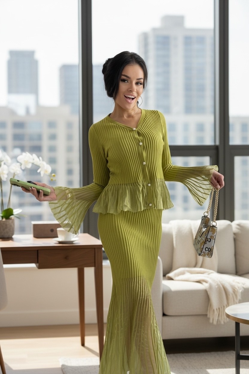 костюм классический,элегантное модное,женский трикотажный костюм с юбкой-годе,костюм с юбкой,женский костюм