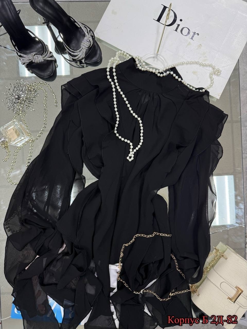 блузка из шифона,женская блуза,блузка шифон,женская блузка,блузка нарядная с воланами