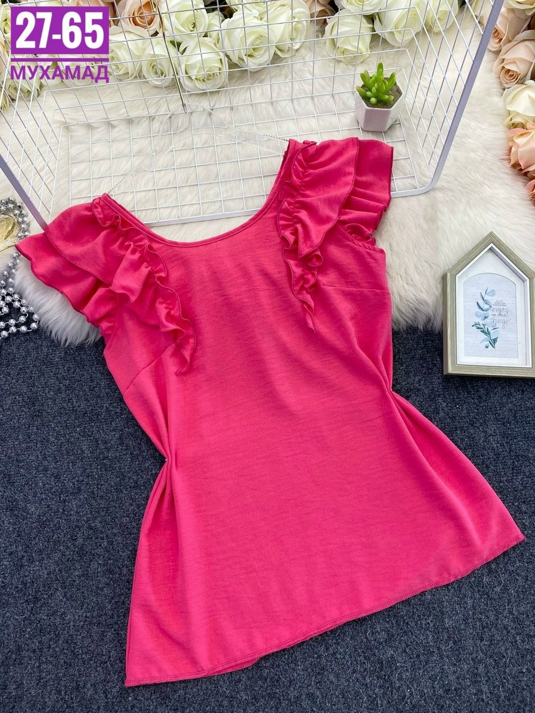 блузка женская,футболка с оборками,майка для девочек,футболки для девочек,майка женская