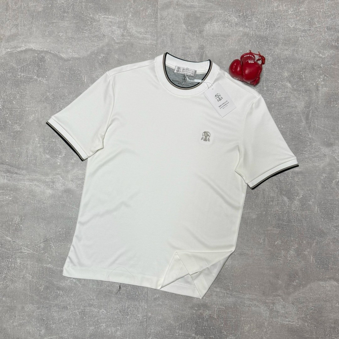 мужские футболки brunello cucinelli,футболки для мужчин,мужская футболка,футболки модные