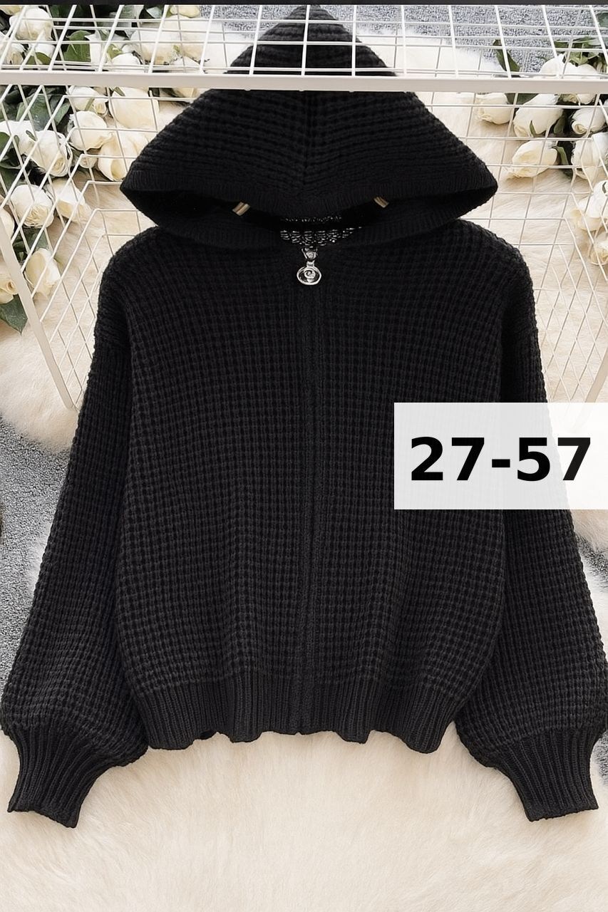 кофта женская,кофта кардиган,свитера с капюшоном,кофта вязанная,кофта свитер