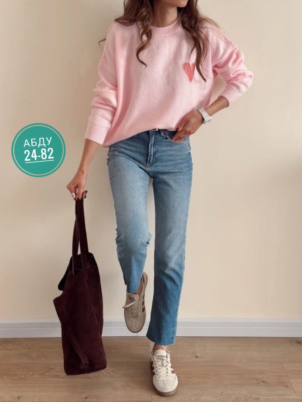 свитер женский,розовый свитер,кофта женская,свитер оверсайз вязаный с сердечками lionterr,розовый джемпер