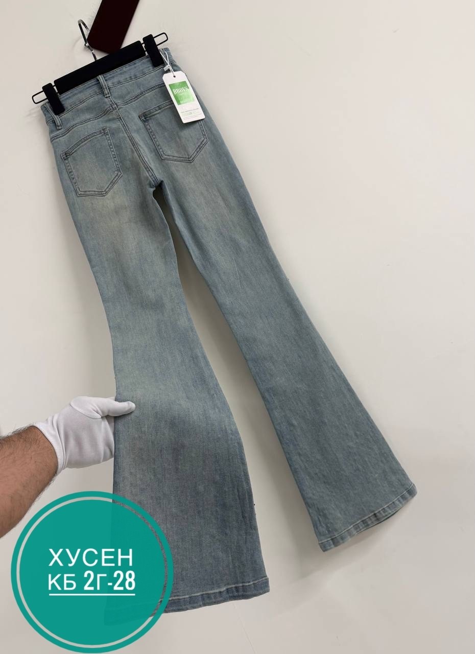 джинсы женские,джинсы клеш женские,джинсы клеш,джинсы клеш с высокой посадкой glanada,джинсы клеш от колена