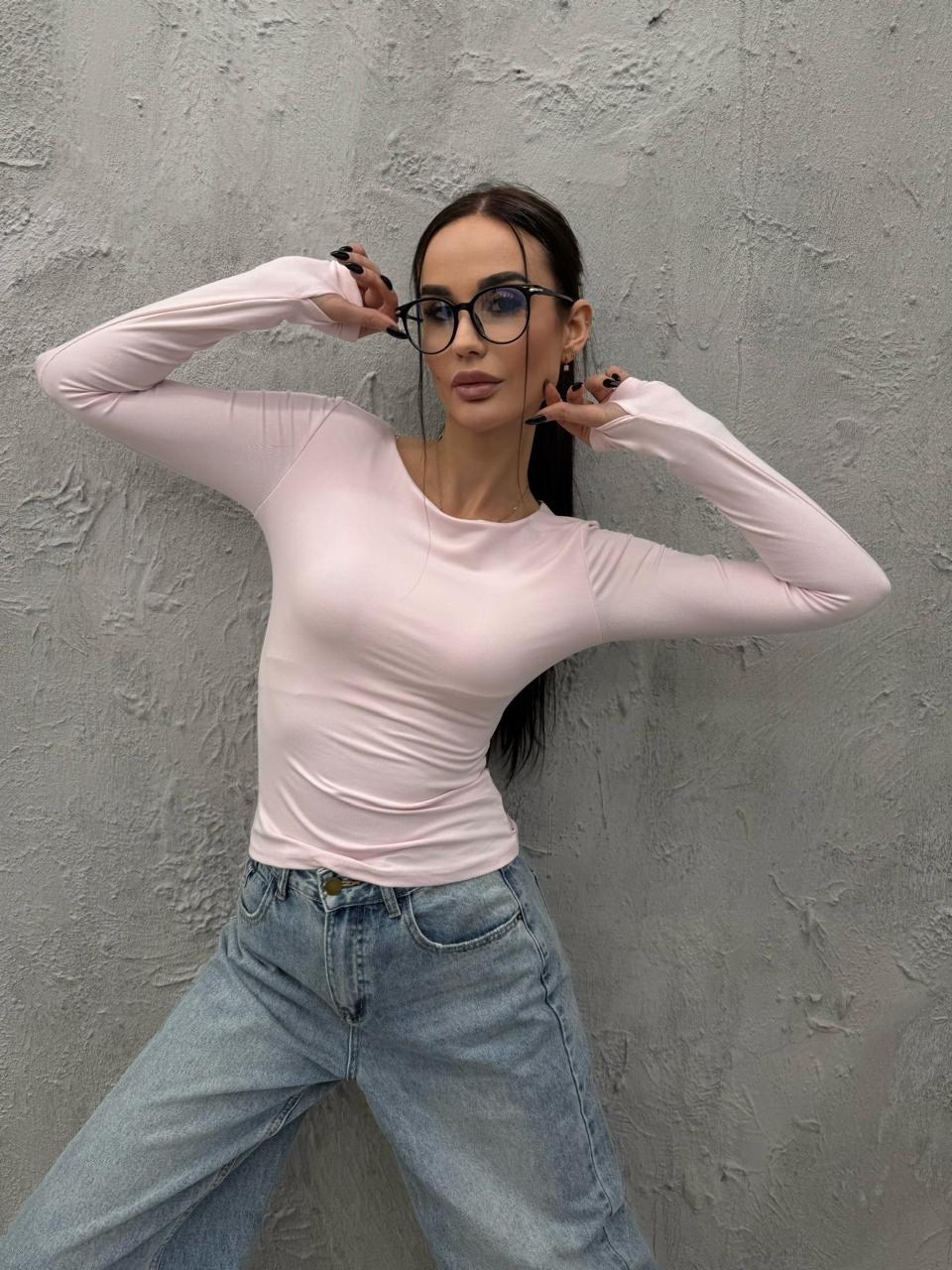 лонгслив базовый скимс утягивающий укороченный облегающий yes.body цвет мокко,лонгслив женский,лонгслив каре,кофта женская,лонгслив skims облегающий укороченный длинный рукав хлопок