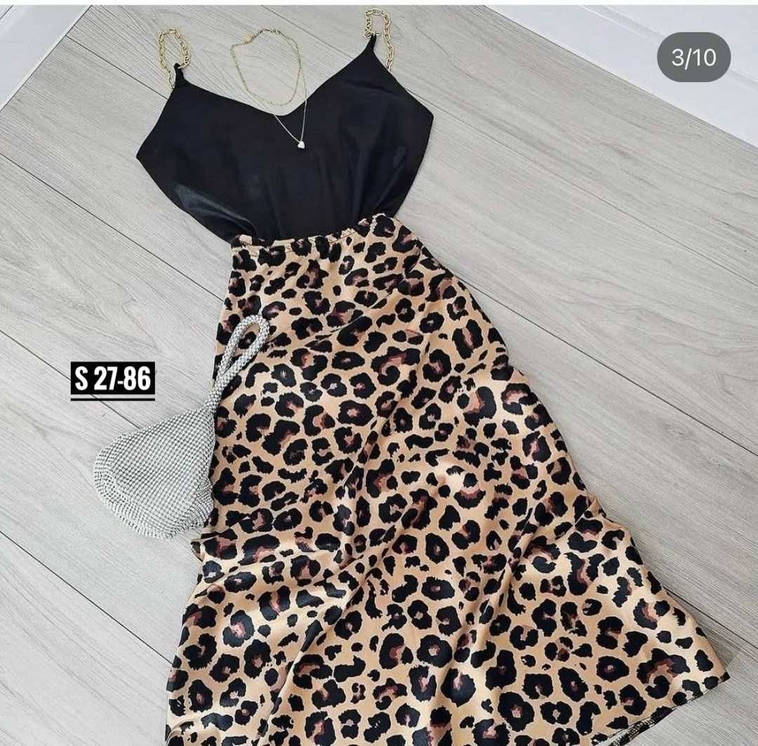 атласная юбка,леопардовая юбка,костюм с юбкой,юбка с леопардовым принтом,атласная юбка миди