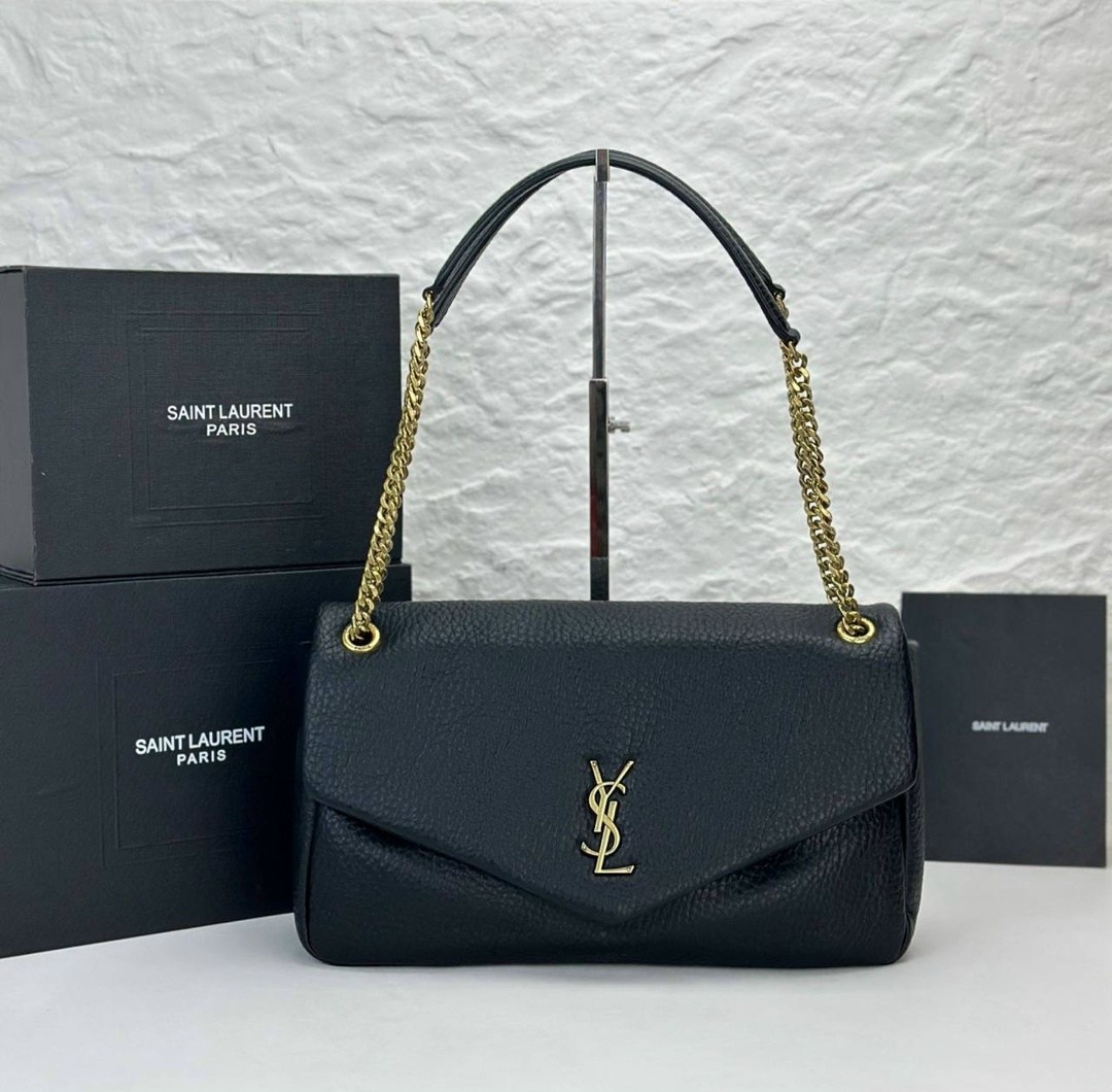 сумка saint laurent,yves saint laurent сумка,сумка на плечо saint laurent,сумка ysl,женская кожаная сумка yves saint laurent calypso large