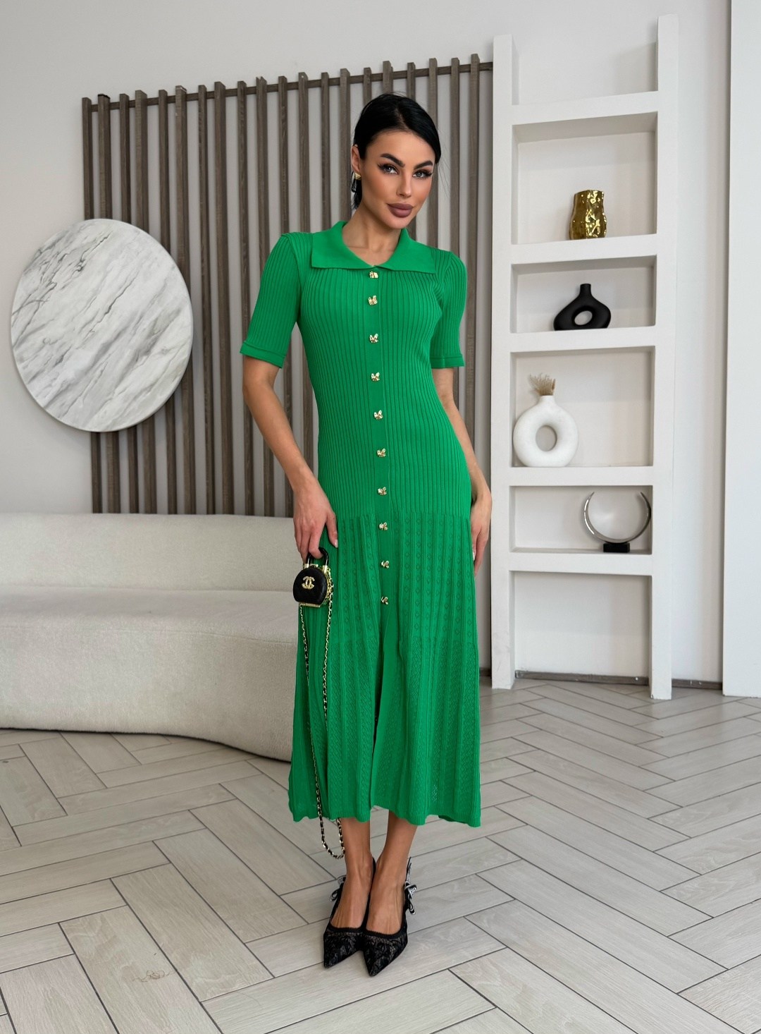 вязаные платья,платье с зеленым,трикотажное платье,стильное платье,платье