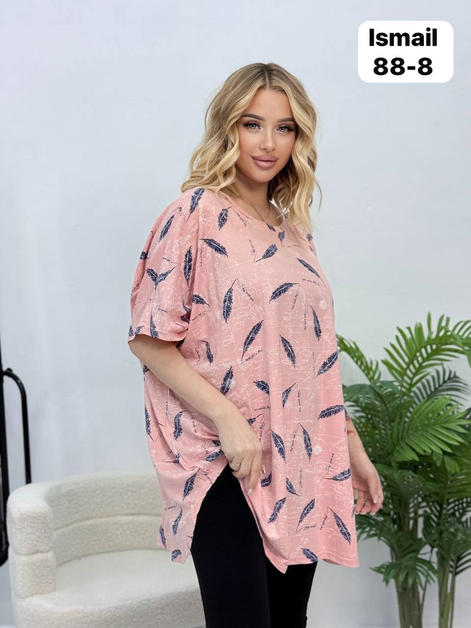 туника женская,футболки оверсайз с принтами,туника голубая,футболки женская,туника mila bezgerts 933ап