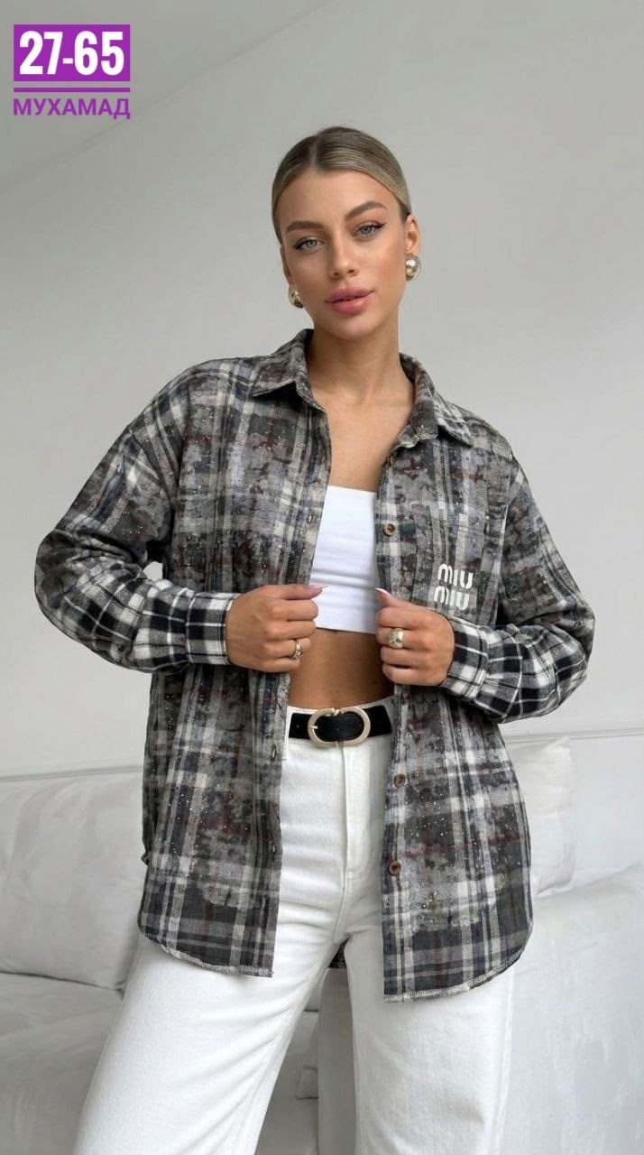 рубашка в клетку оверсайз варенка umalook,женская рубашка в клетку,рубашка женская в клетку оверсайз,рубашка в клетку,рубашка в клетку для девочки оверсайз