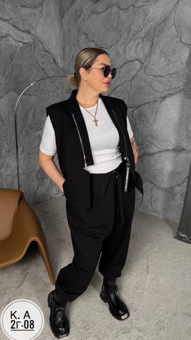 костюм брючный с жилетом,женские брючные костюмы,брючный костюм с жилеткой,женский костюм,брючные костюмы для полных женщин