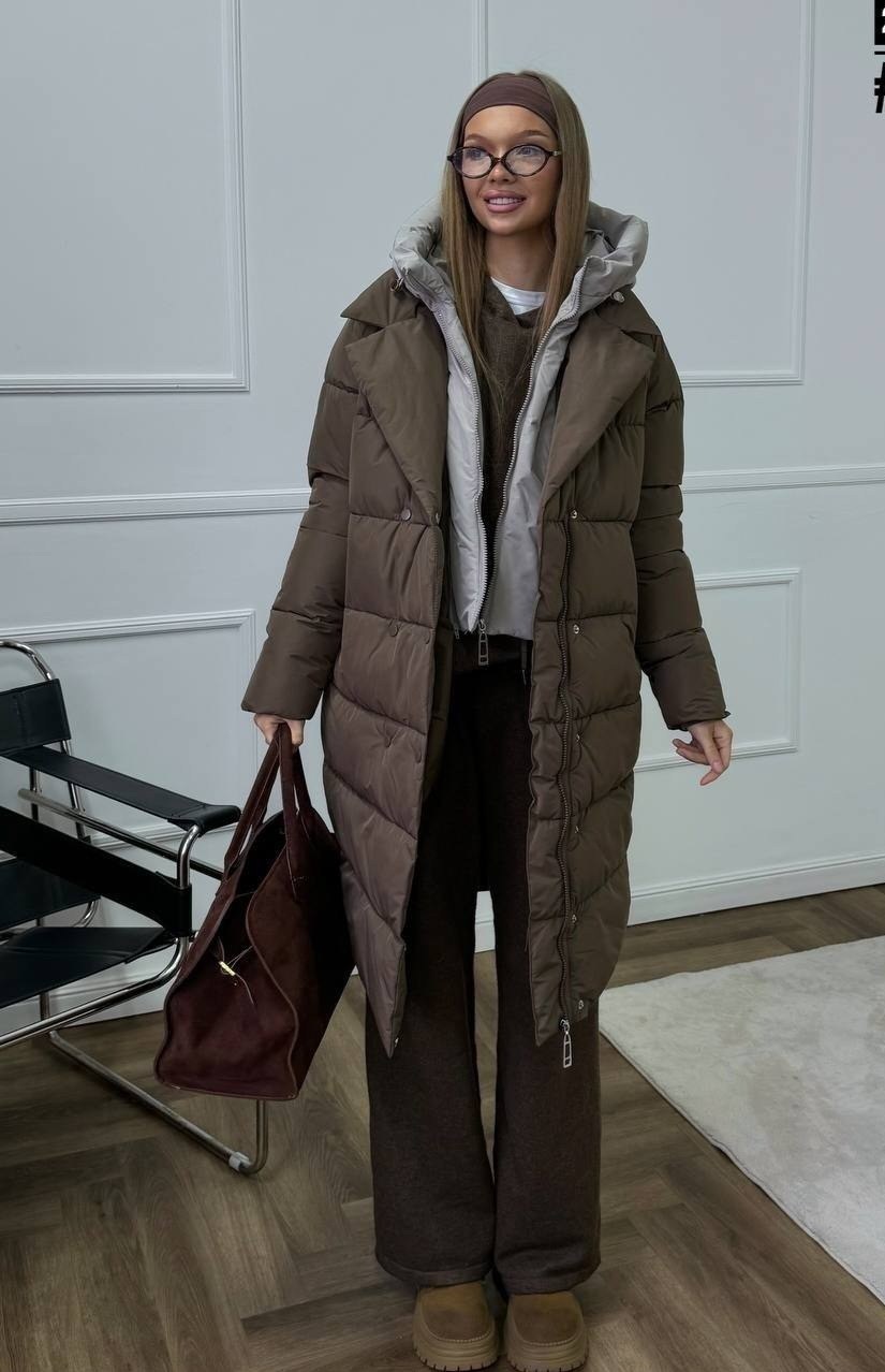 куртка женская,демисезонная куртка,куртка зимняя женская длинная,куртка зимняя женская с капюшоном удлиненная стеганная черного цвета,пуховик зимний длинный с капюшоном оверсайз black&bat