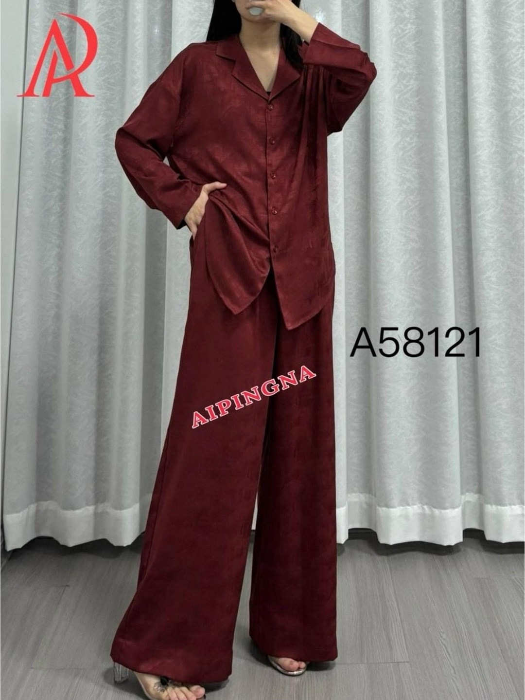 шелковый пижамный комплект,костюм женский,домашние костюмы,костюм домашний женский,hiloc 2025 элегантные шелковые пижамные комплекты