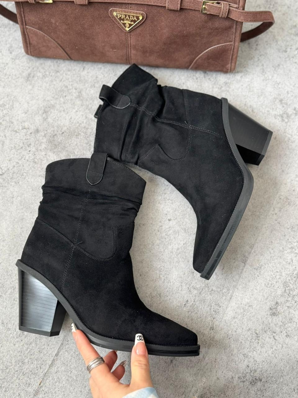 ботинки казаки tucino 3326 36 рыжие замша,,ботильоны казаки,ботильоны,замшевые ботинки