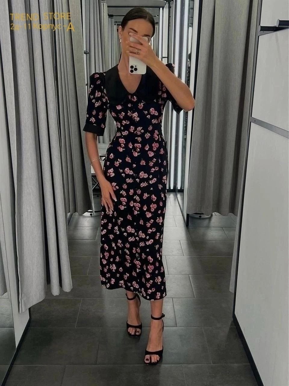 женское платье с принтом,женское платье микс,трендовое женское платье,платье летнее женское,платье женское летнее повседневное