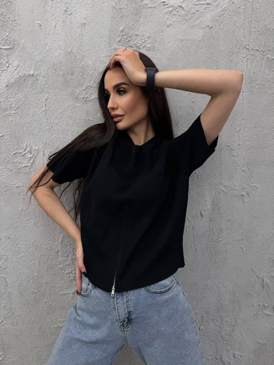 джемпер romgil тз921х голубой,кофта женская,кофта трикотажная,голубой джемпер,базовая кофта