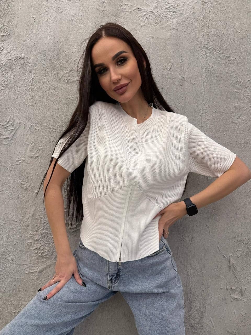 джемпер romgil тз921х голубой,кофта женская,кофта трикотажная,голубой джемпер,базовая кофта