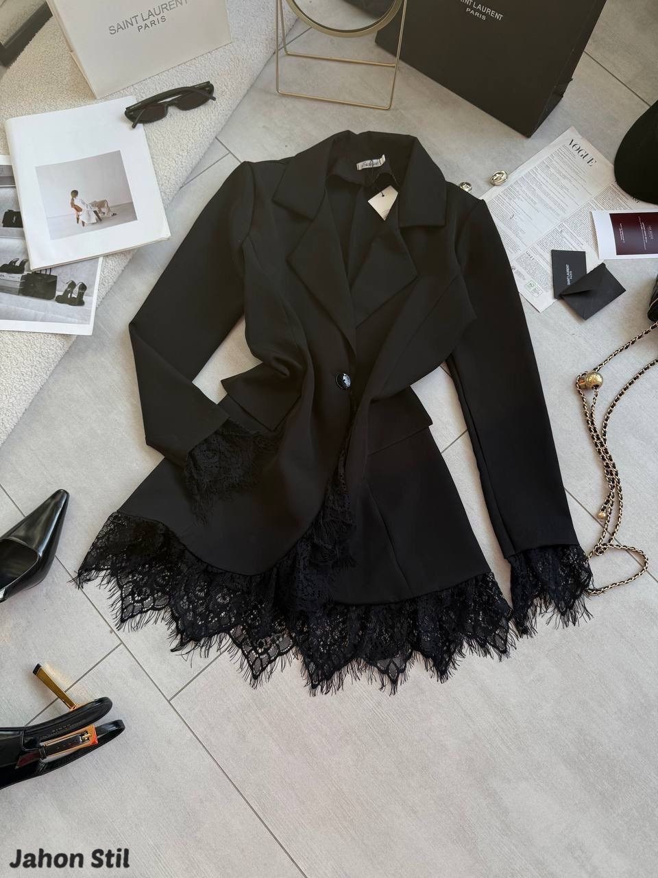 жакет с кружевом,платье пиджак с кружевом,пиджак версаче,костюм,стильный наряд